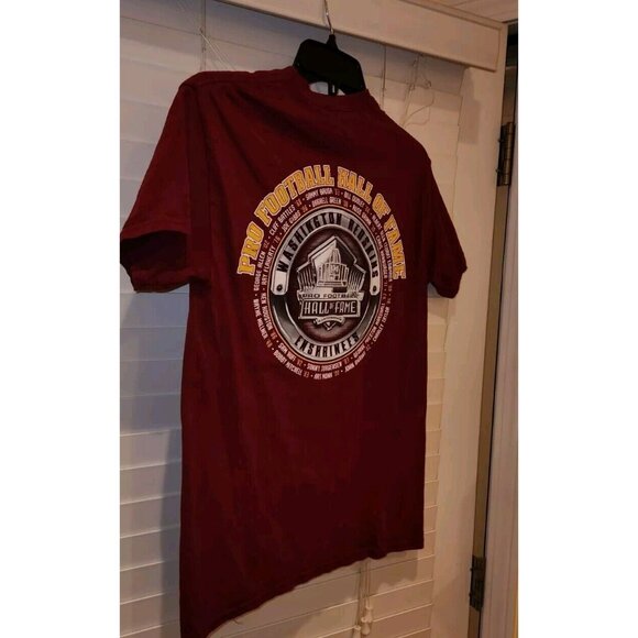 Pro Football Hall Of Fame WASHINGTON REDSKINS adult SMALL tee shirt - Picture 5 of 8